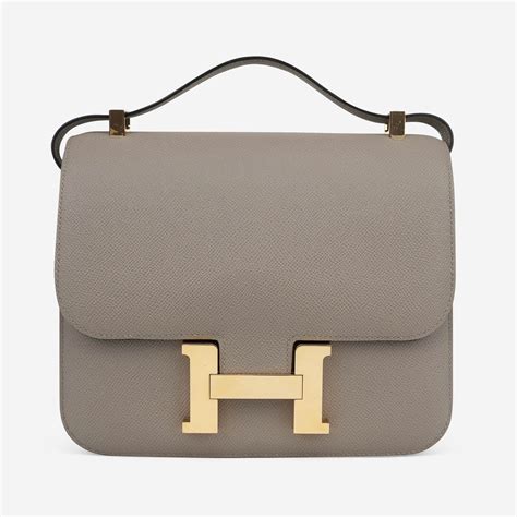 hermes grey constance 24